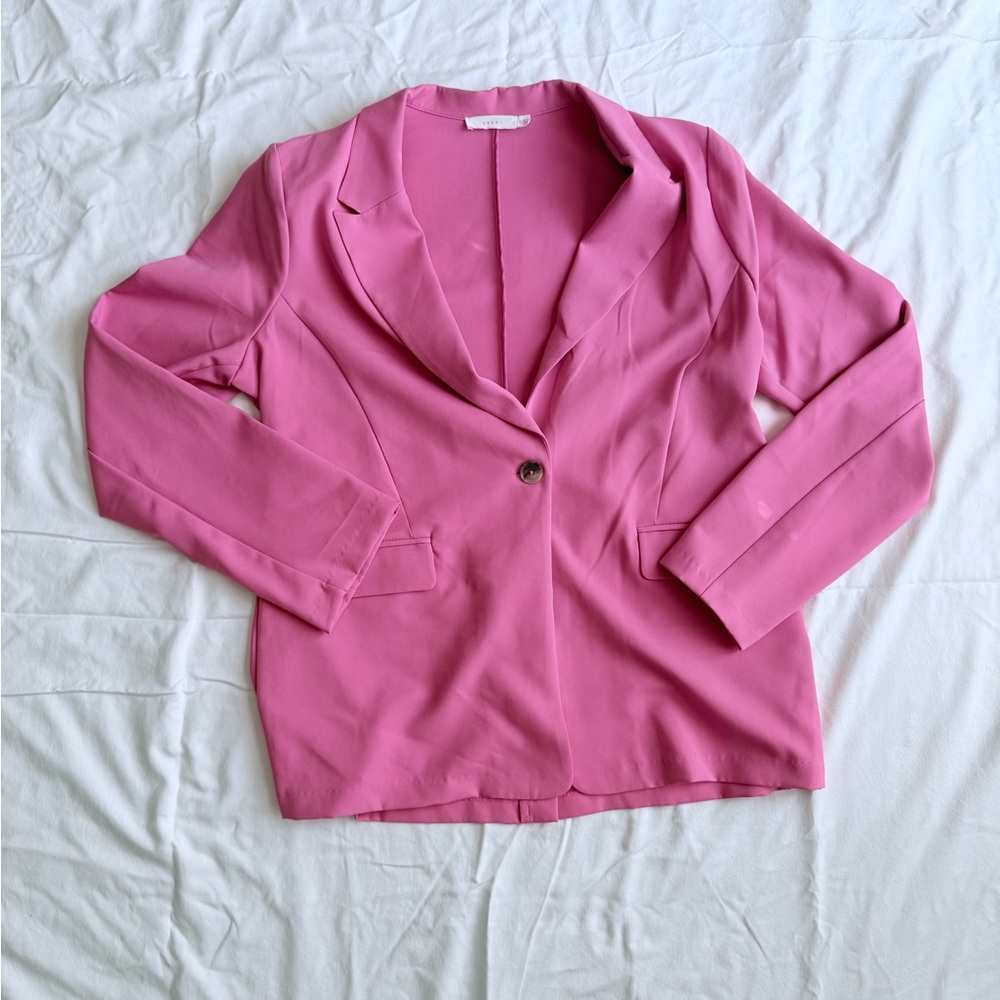 Lush Vibrant Pink Blazer